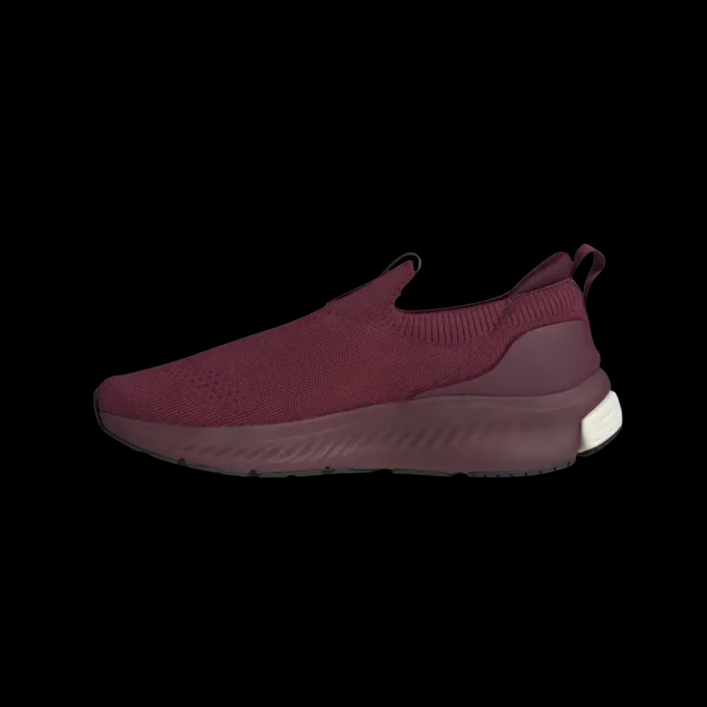 Adidas Cloudfoam Walk Lounger Maroon - HypeFly India View 2