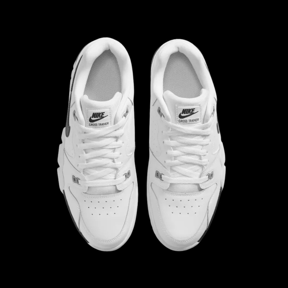 Nike Air Cross Trainer Low White Black - HypeFly India View 2