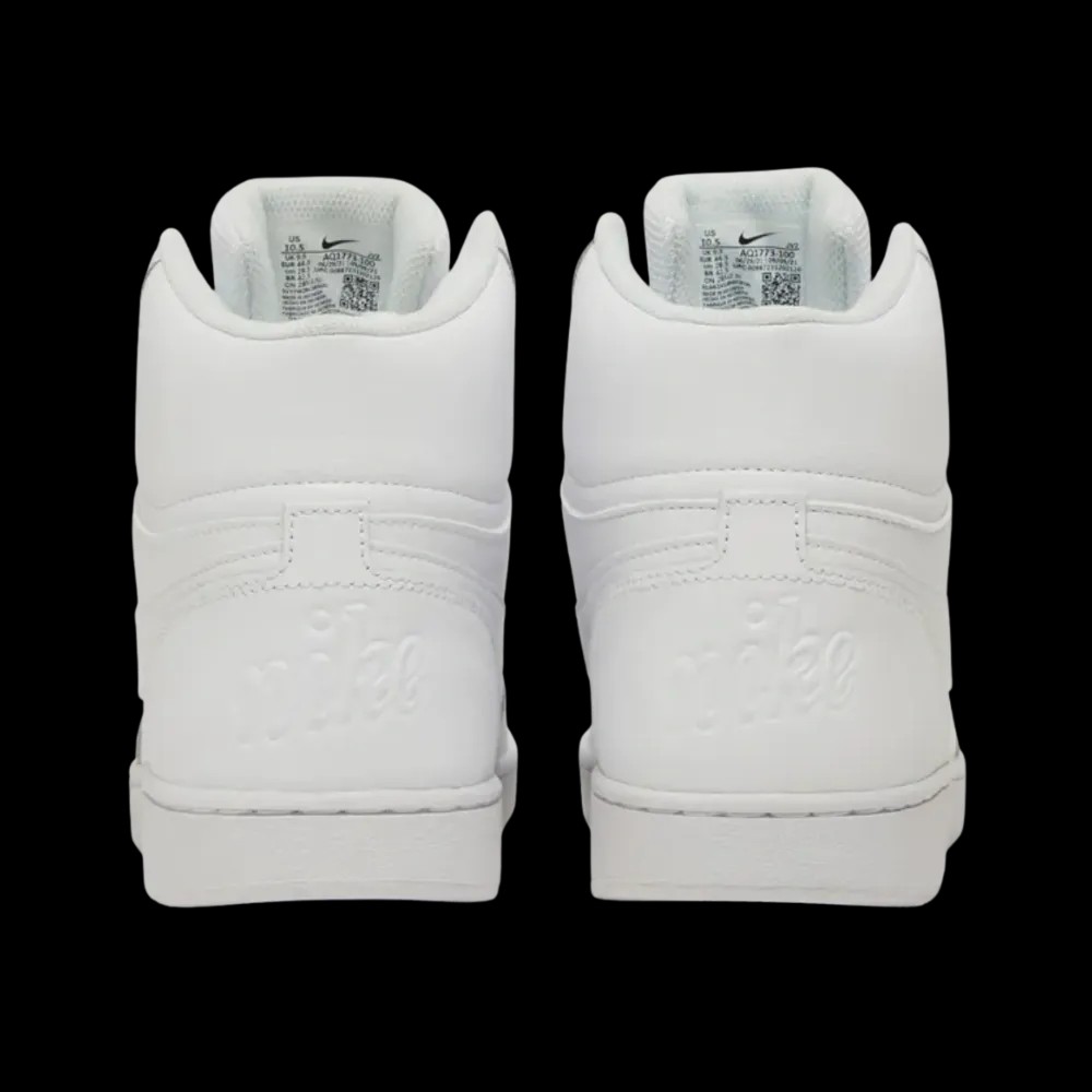 Nike Ebernon Mid White - HypeFly India View 3