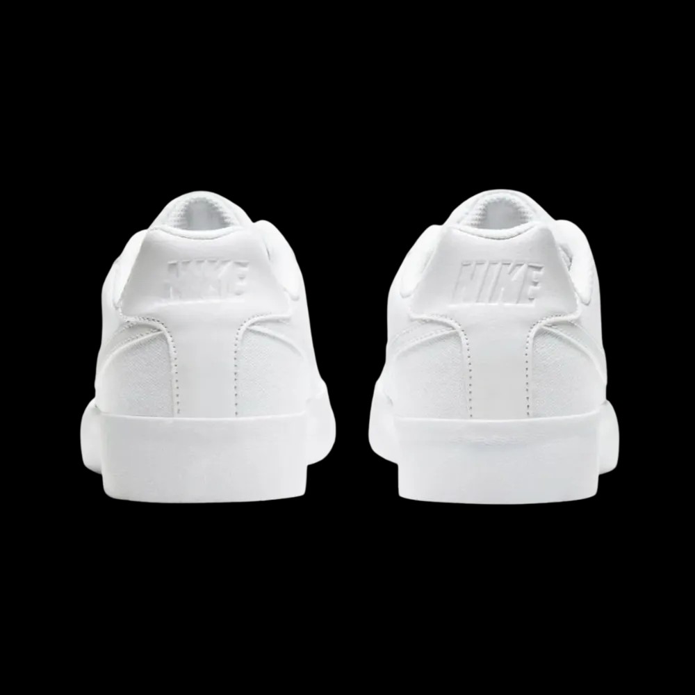 Nike Court Royale AC Canvas 'Triple White' - HypeFly India View 3