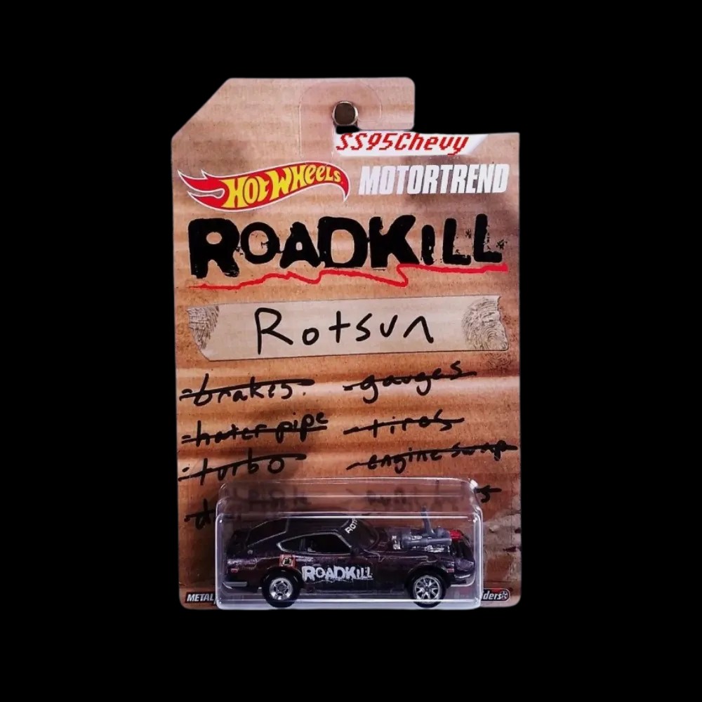 Hot Wheels Motortrend Roadkill Rotsun Custom '71 & Datsun 240Z Set - HypeFly India View 4