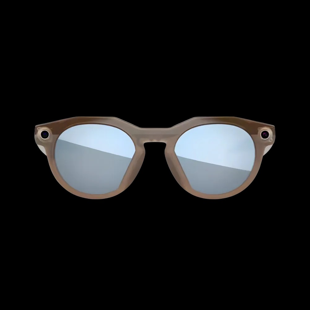 Meta x Oakley HSTN Glasses - Brown Smoke/Prizm Deep Water Polarised - HypeFly India View 3