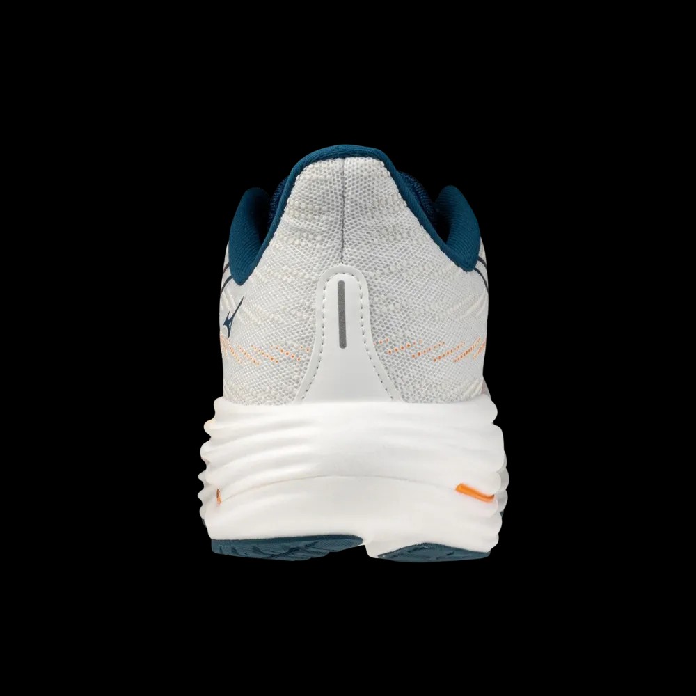 Mizuno Wave Rider 29 Gf White-Autumn Sunset - HypeFly India View 4