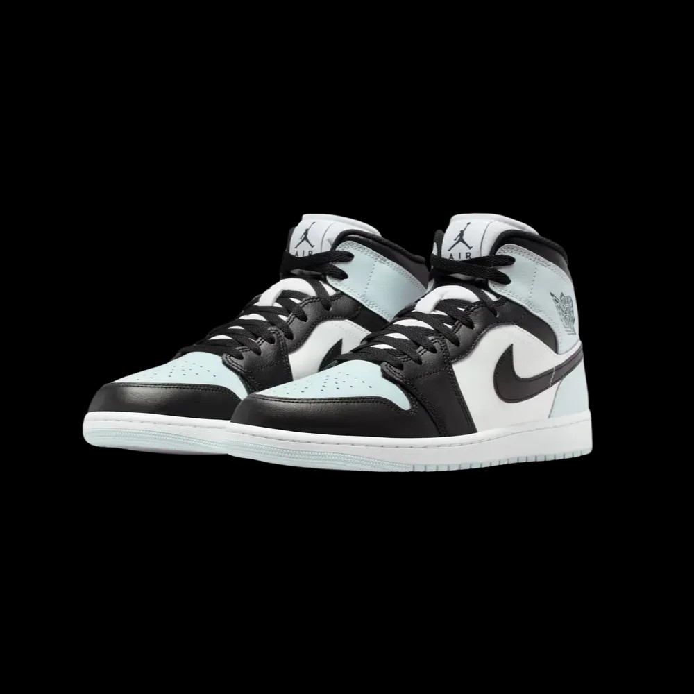 Air Jordan 1 Mid Squadron Blue - HypeFly India View 5