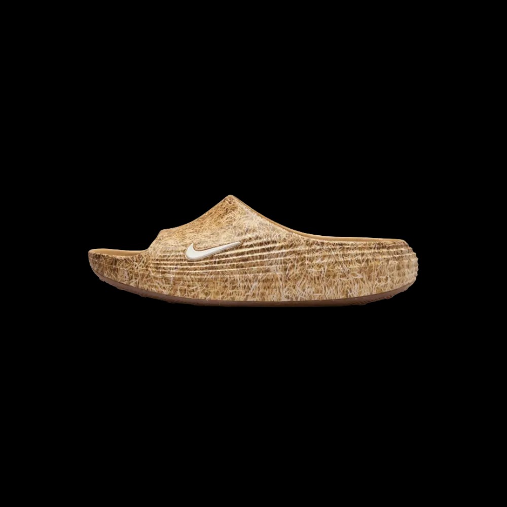 Swoosh x Nike ReactX Rejuven8 Slide 'Touch Grass - Wheat' - HypeFly India View 3