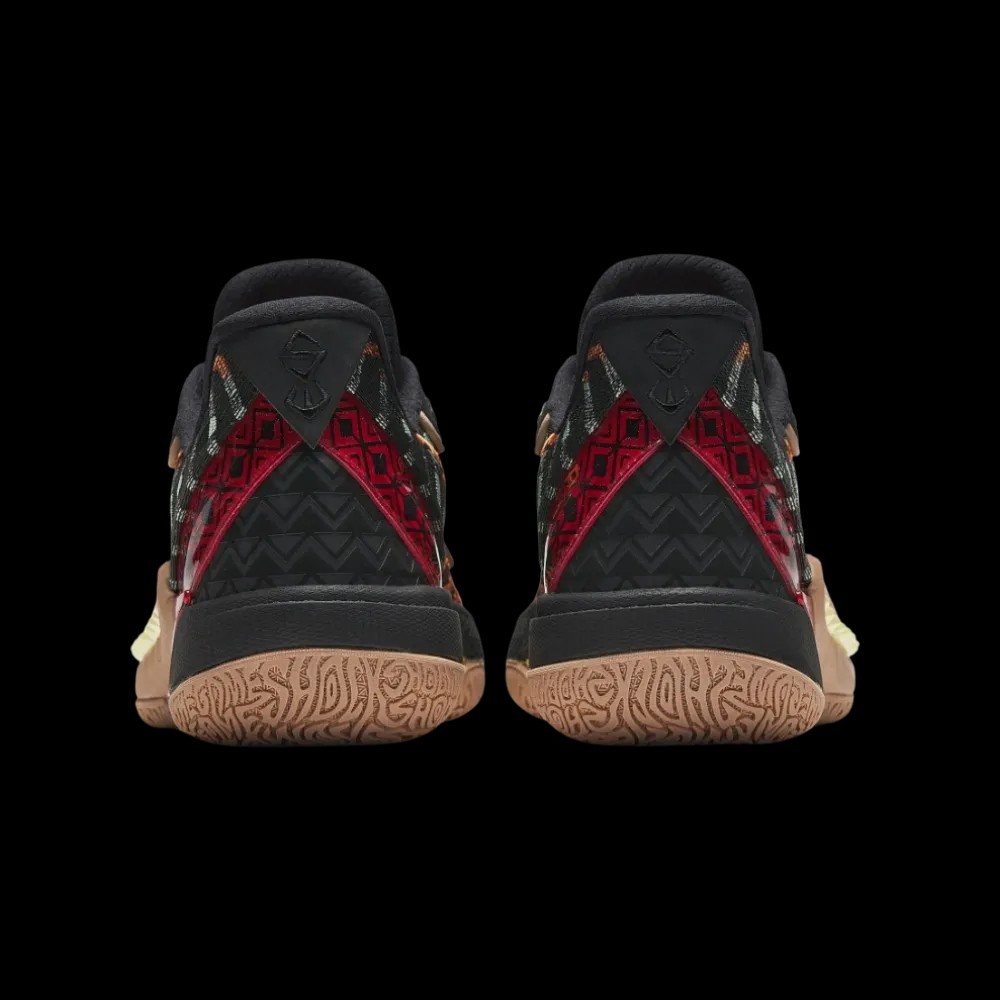 Anta Crazy Tide 6 Pro Black Green Orange - HypeFly India View 4