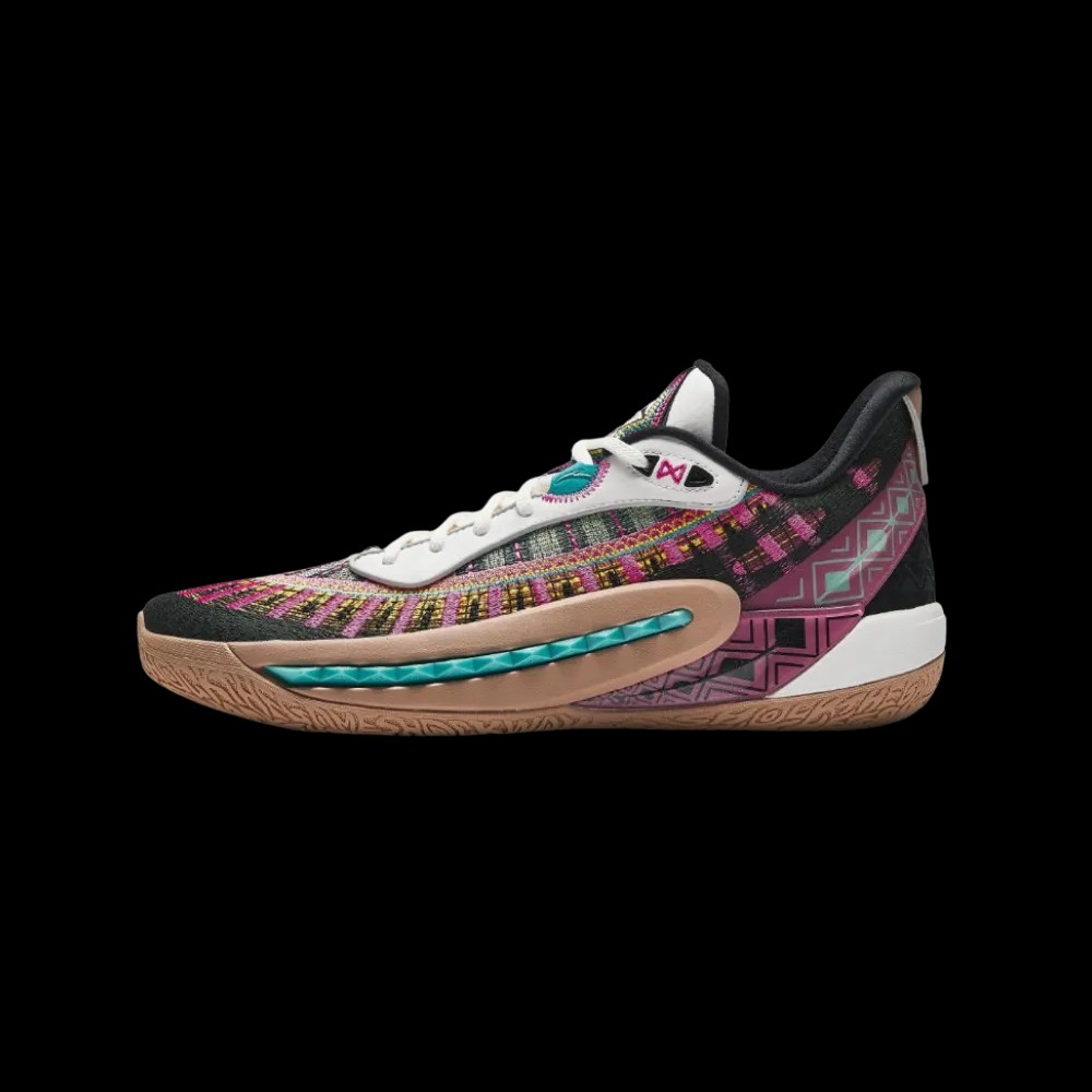 Anta Crazy 6 Pro Yellow Pink Black - HypeFly India View 4