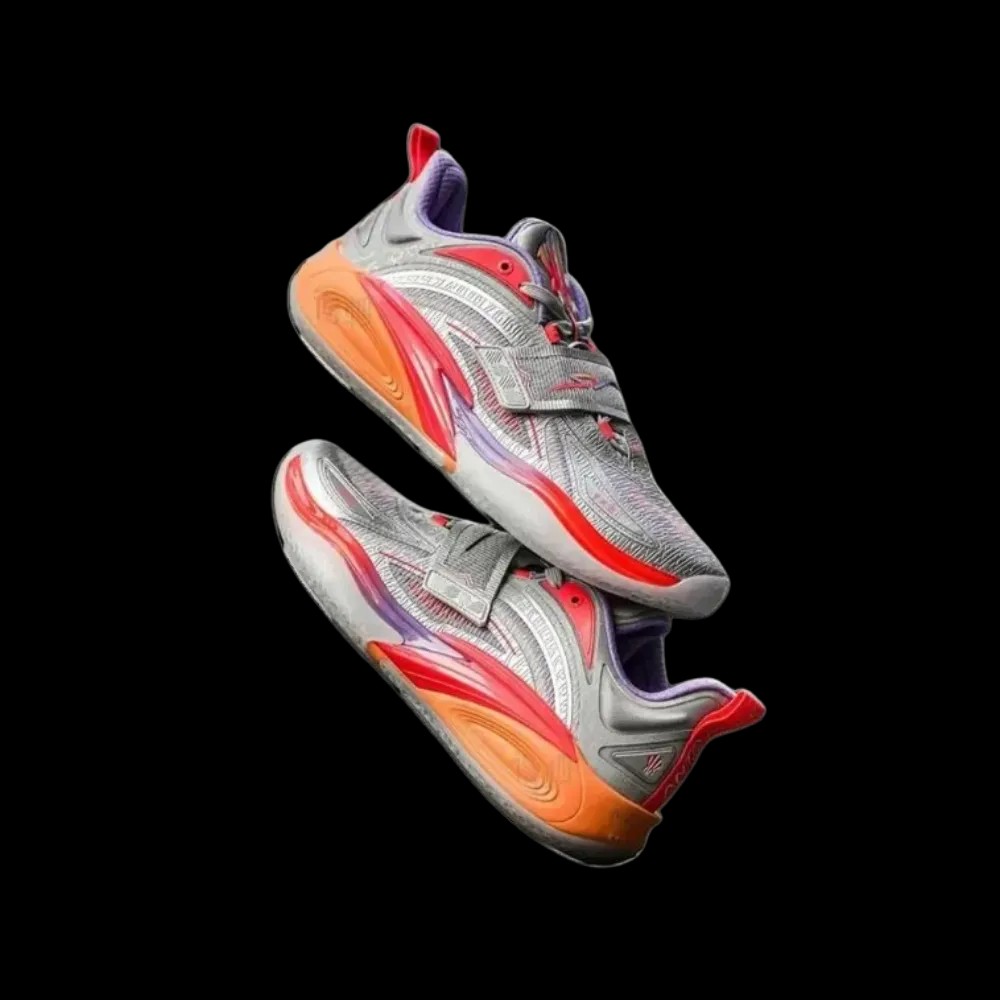Anta KAI 1 “SV” Silver/Grey/Red - HypeFly India View 3