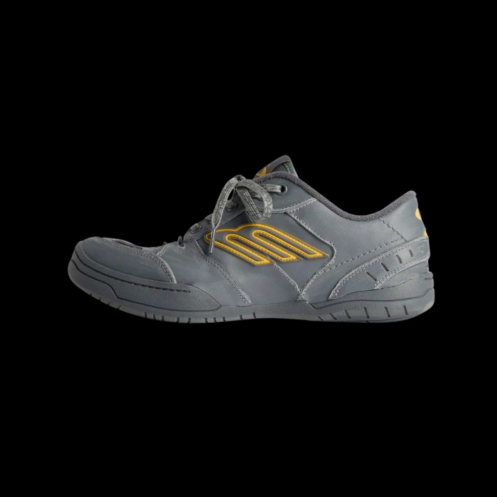 Balenciaga Hamptons Worn-Out Sneaker In Grey and Yellow - HypeFly India View 3