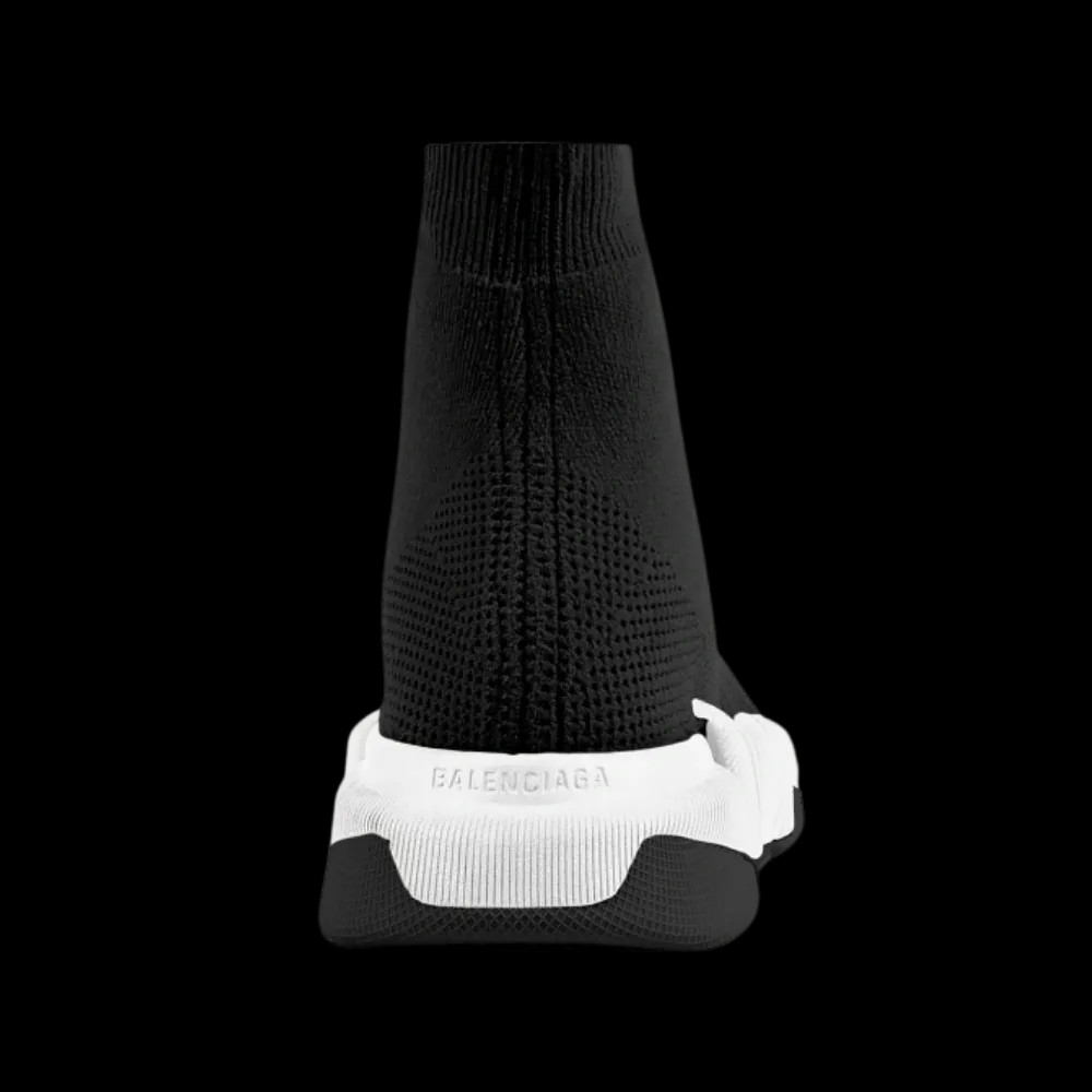 Balenciaga Speed 2.0 Lace-Up Sneaker In Black - HypeFly India View 2