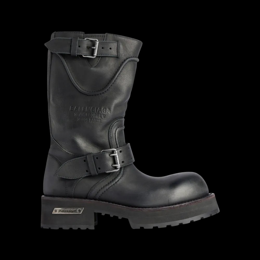 Balenciaga Venom Boot In Black - HypeFly India View 1