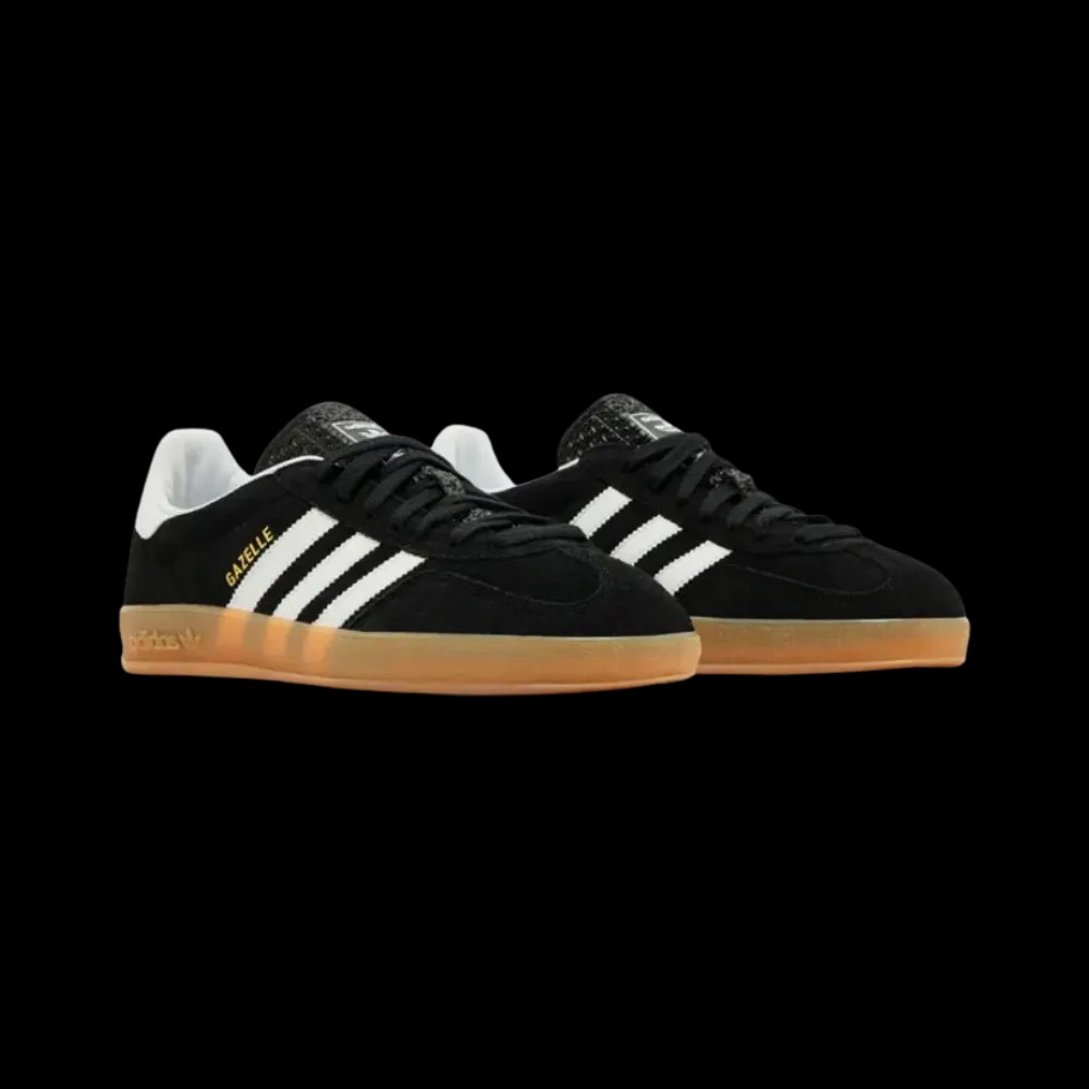 Adidas Gazelle Indoor 'Black White Gum' - HypeFly India View 3