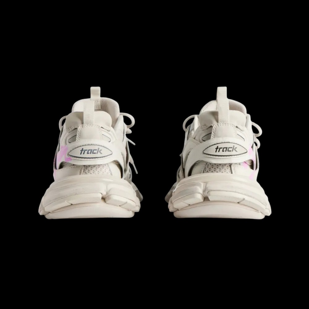Balenciaga Track Signature Sneaker In Pink - HypeFly India View 2
