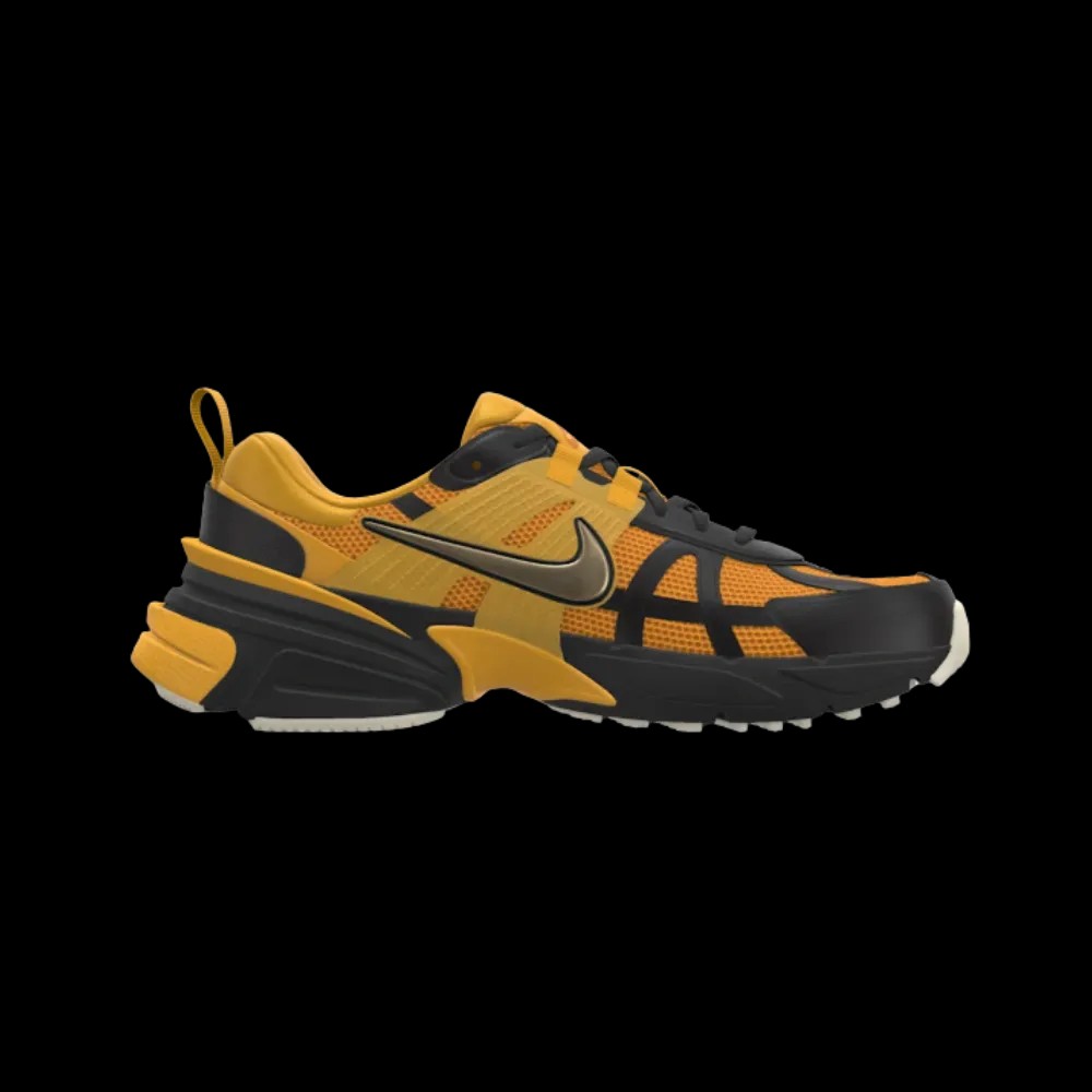 Nike V2K Run By You Yellow - HypeFly India View 1