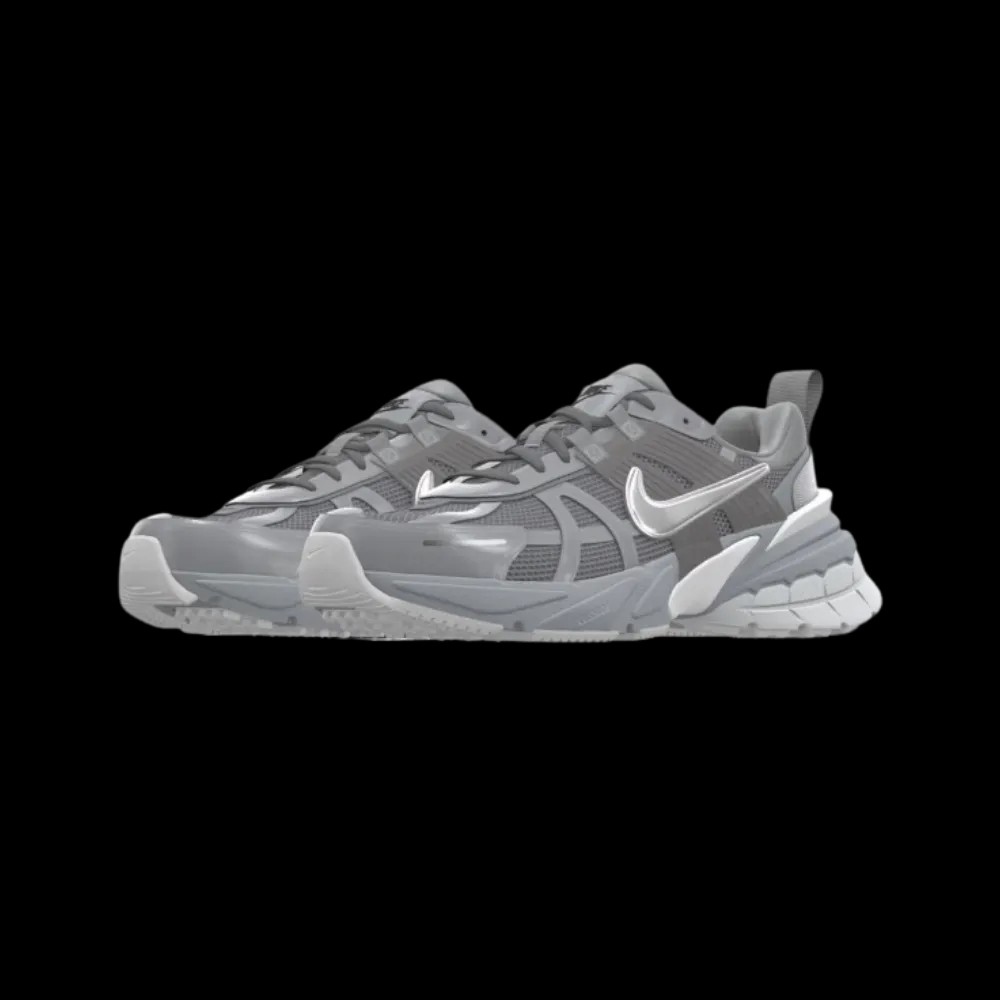 Nike V2K Run By You Grey - HypeFly India View 5