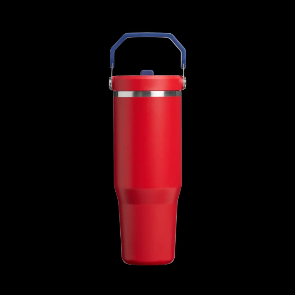 Stanley Country Collection Iceflow Tumbler Team Red Dark Blue 30 OZ - HypeFly India View 2