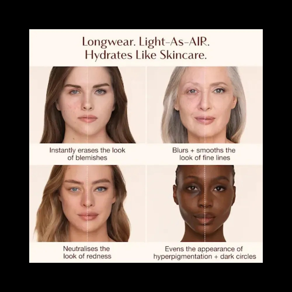 Charlotte Tilbury Airbrush Flawless Foundation 2 Neutral - HypeFly India View 4