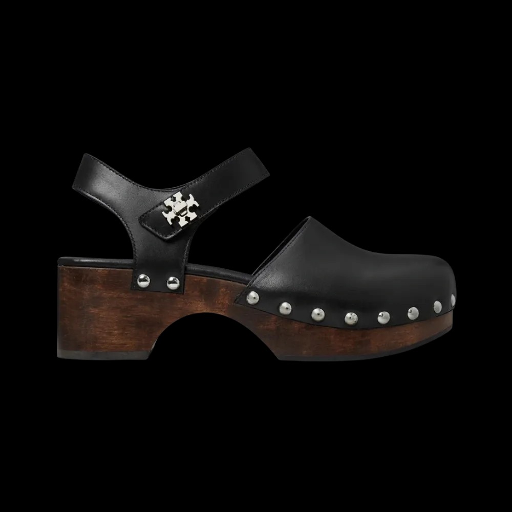 Tory Burch Turnlock Clog Perfect Black - HypeFly India View 1