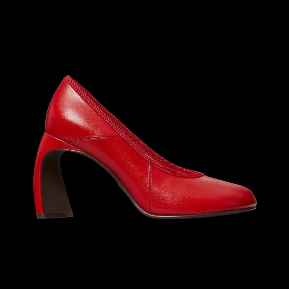 Tory Burch Peep-Toe Pump Red Sky - HypeFly India View 1