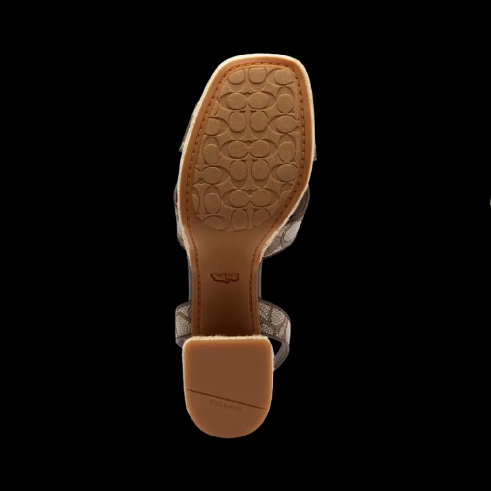 Coach Block In Signature Jacquard Oak - HypeFly India View 4