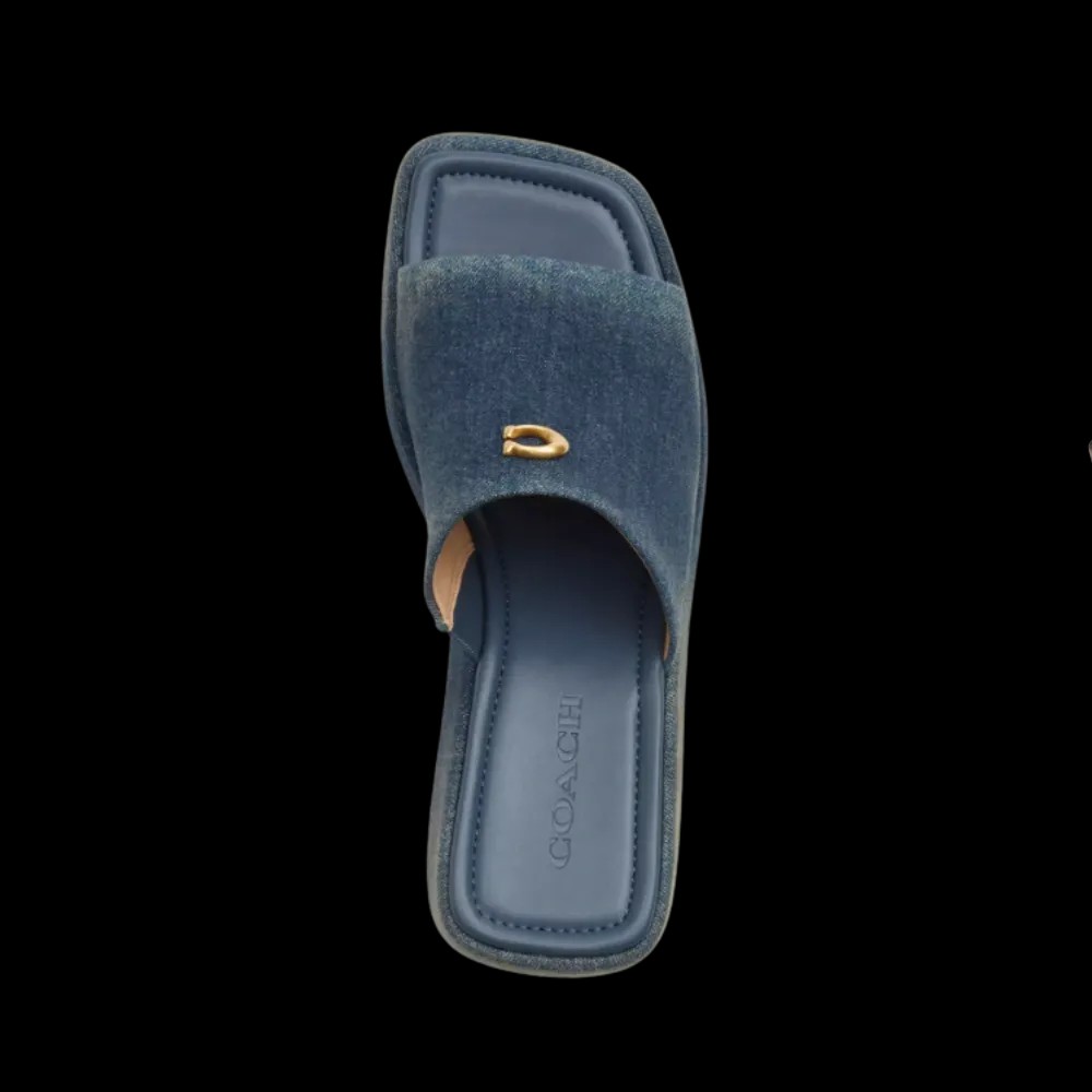 Coach Marie Platform In Loved Denim - HypeFly India View 2