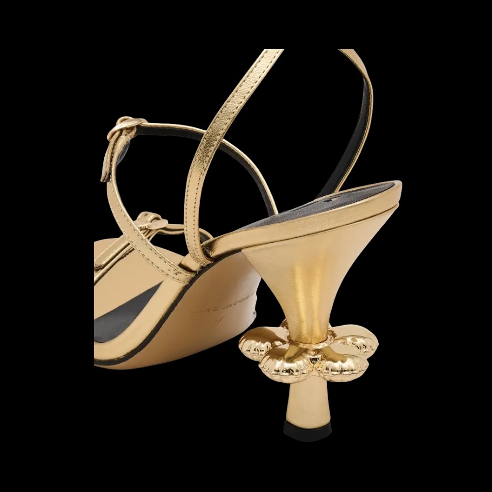 Marc Jacobs The Metallic Leather Daisy Gold - HypeFly India View 2