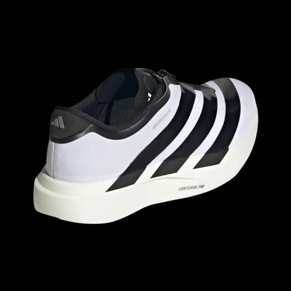 Adidas Adizero Evo SL Zip 'White Black' - HypeFly India View 4