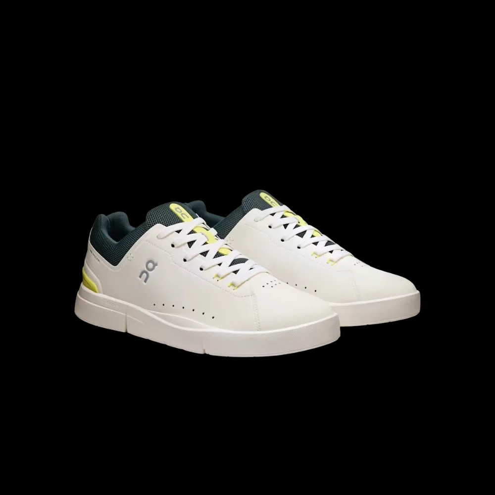 On Running The Roger Advantage Ivory Evergreen - HypeFly India View 5