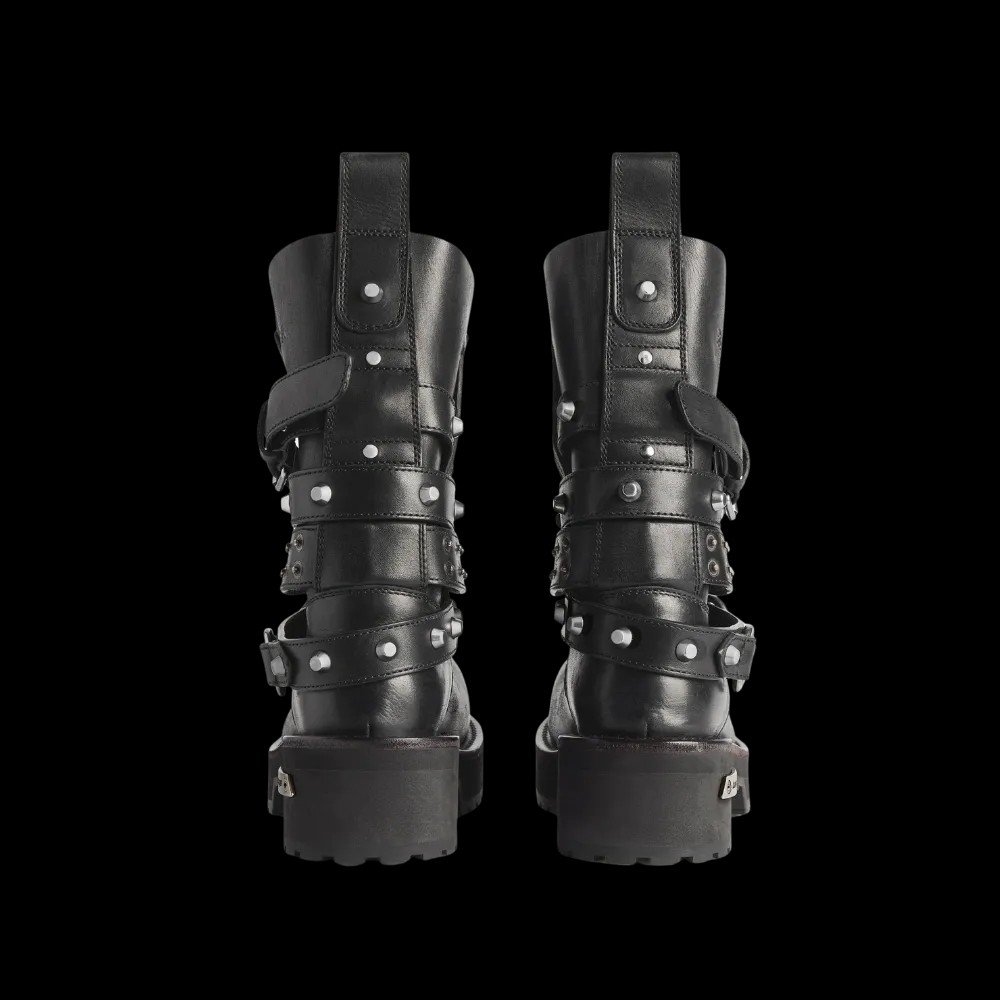 Balenciaga Venom City Bootie In Black - HypeFly India View 2