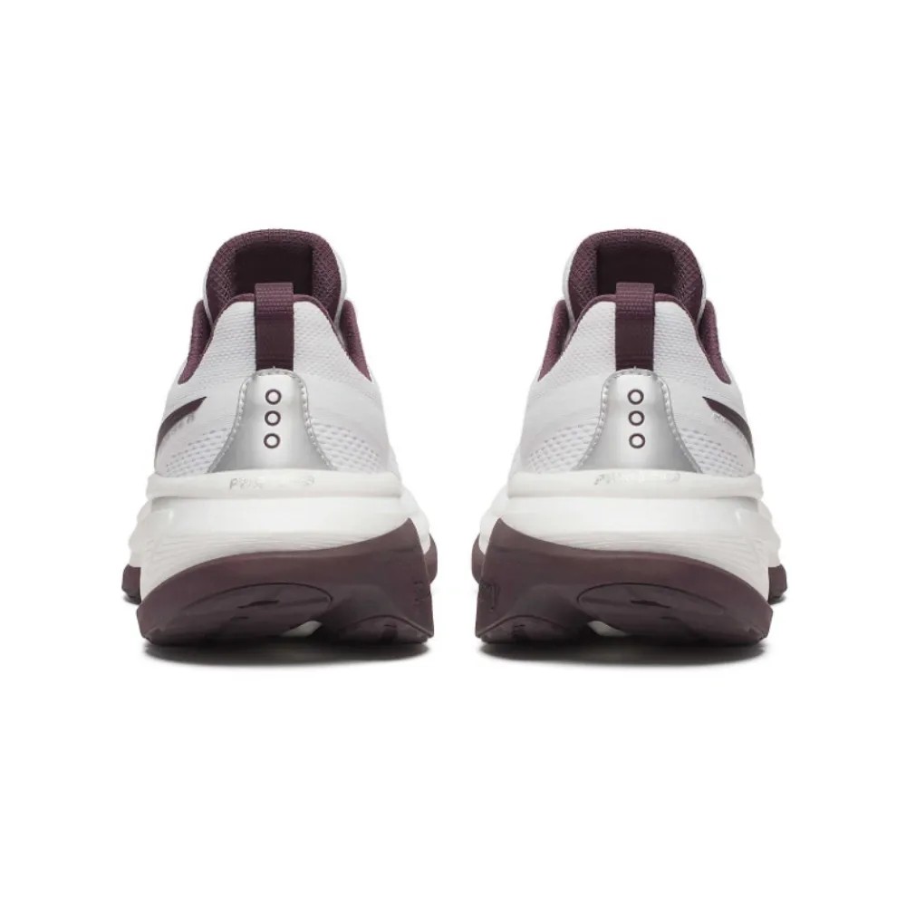 Saucony Hurricane 25 White | Wine - HypeFly India View 4