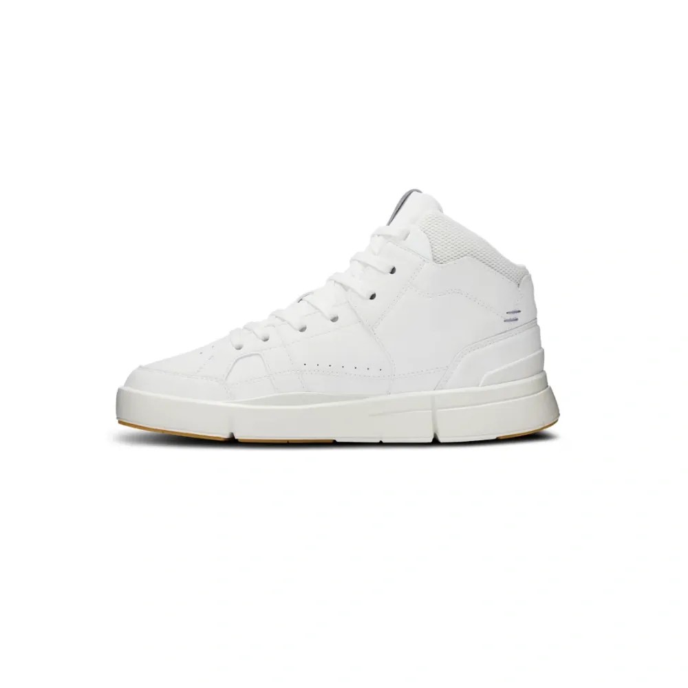 THE ROGER Clubhouse Mid White | Feather - HypeFly India View 4