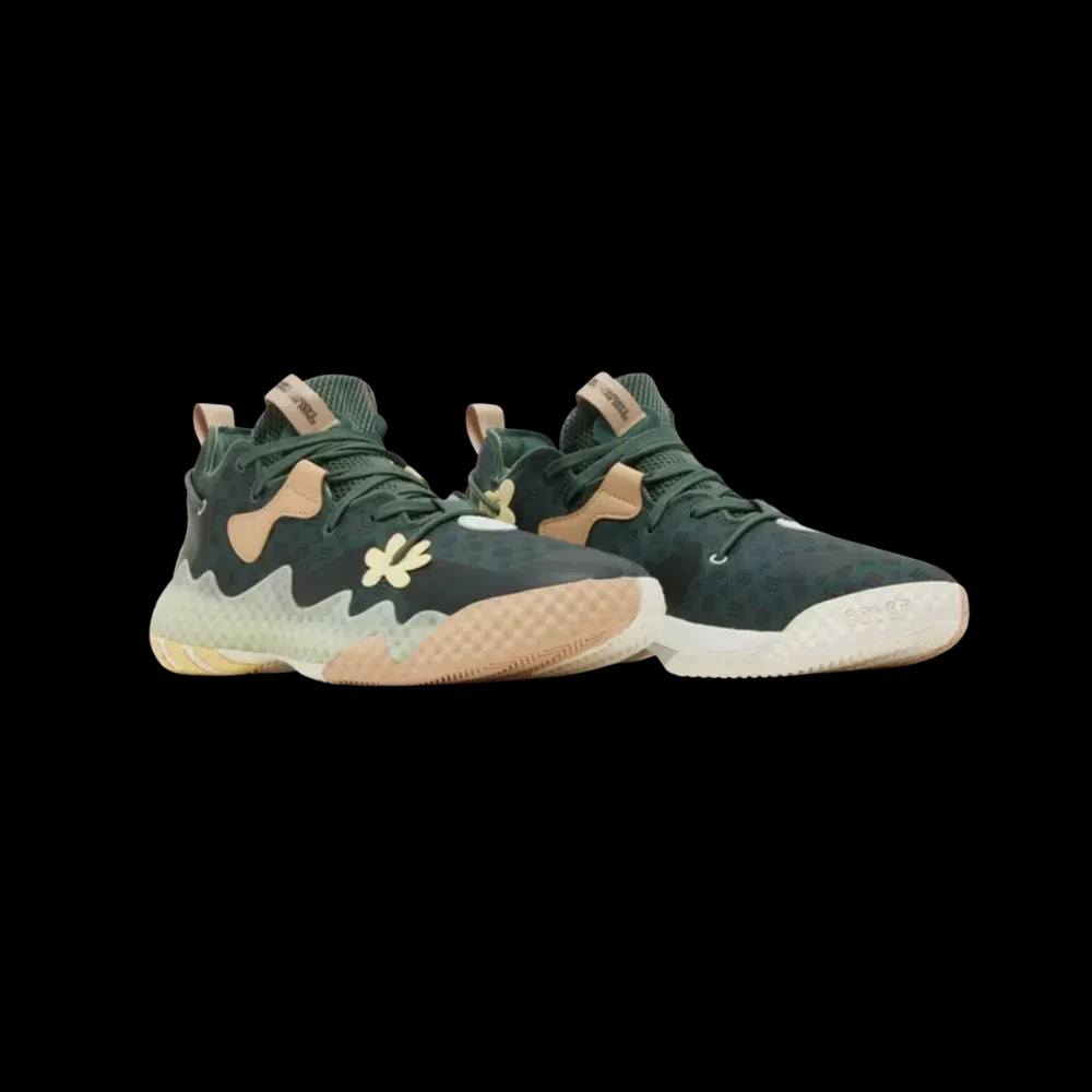 Adidas Harden Vol. 6 'Green Oxide Monogram' - HypeFly India View 5