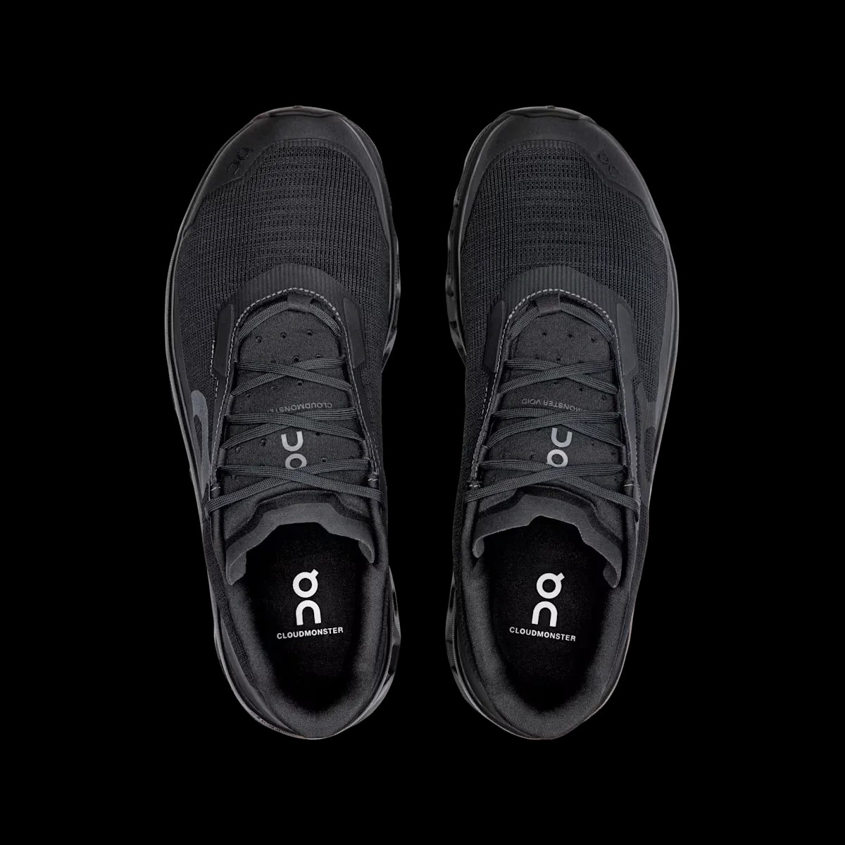 On Running Cloudmonster Void Black - HypeFly India View 2