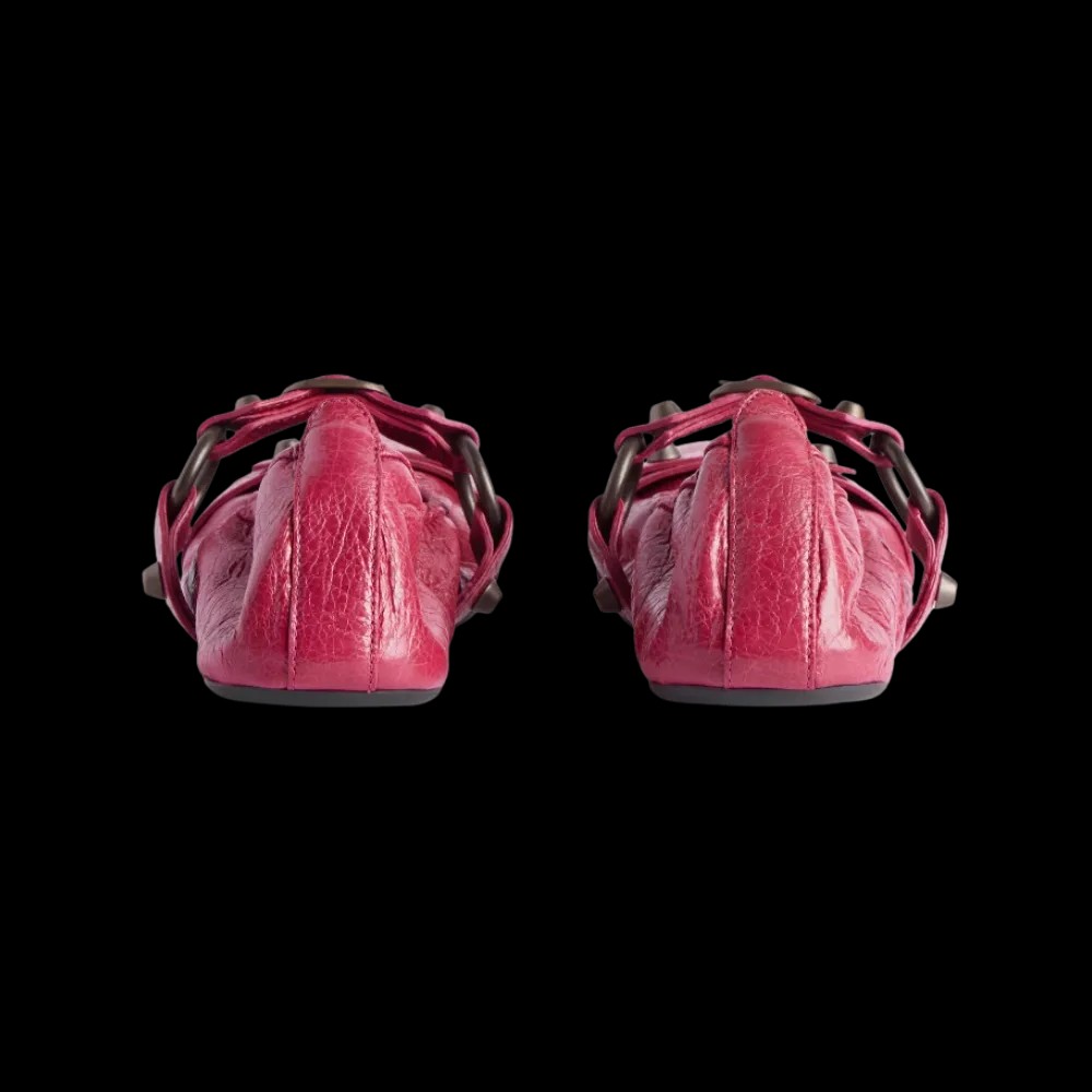 Balenciaga City Ballerina In Framboise - HypeFly India View 2