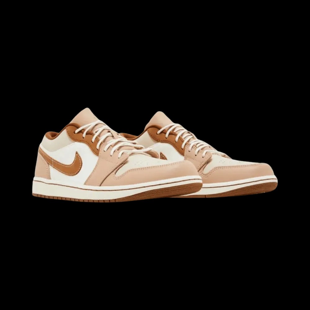 Air Jordan 1 Low Hemp Light British Tan - HypeFly India View 3