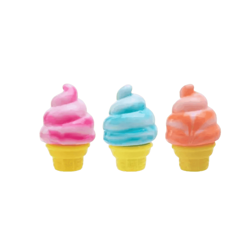 NeeDoh Nice Cream Ice Cream Cone Squishy Fidget Toy Pink - HypeFly India View 2