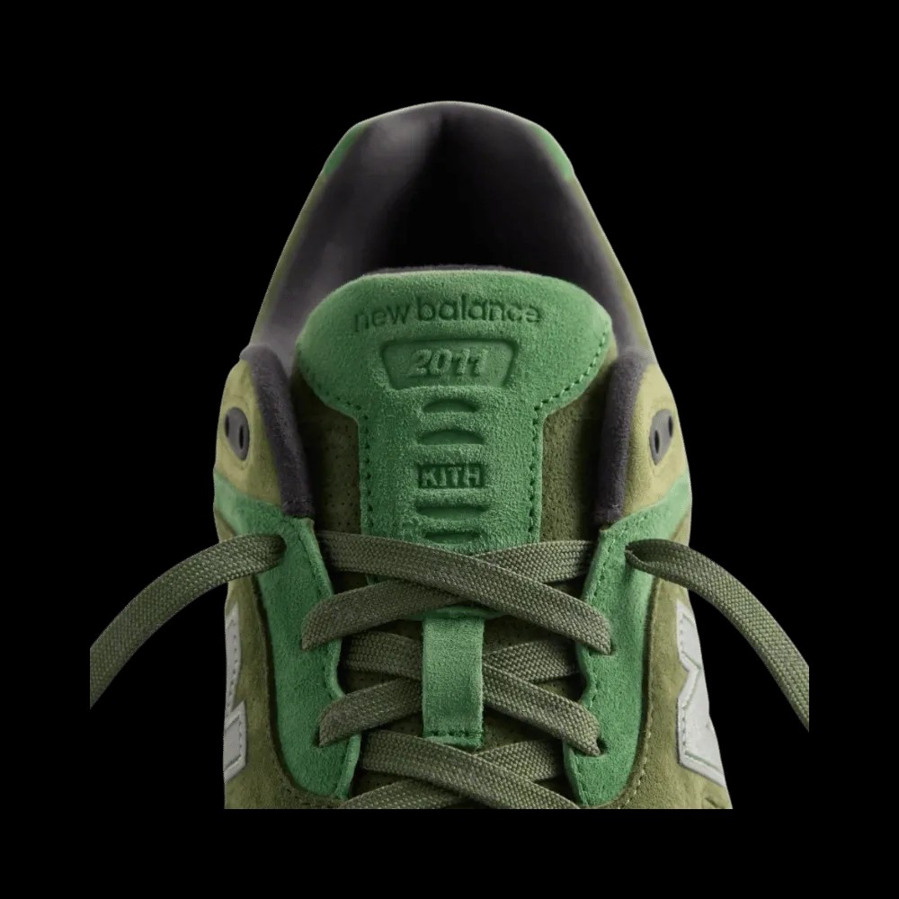 Kith x New Balance 2011 'Leaf Green' - HypeFly India View 4