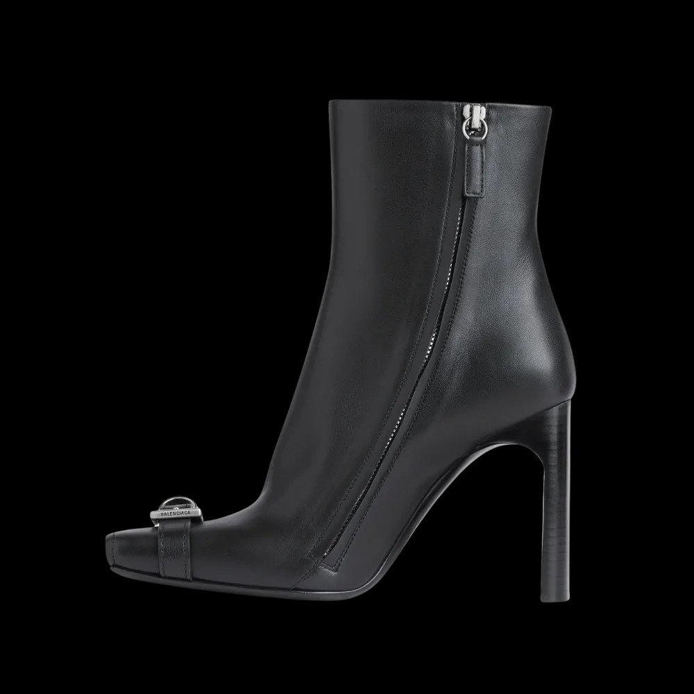 Balenciaga Bel Air Bootie In Black - HypeFly India View 3