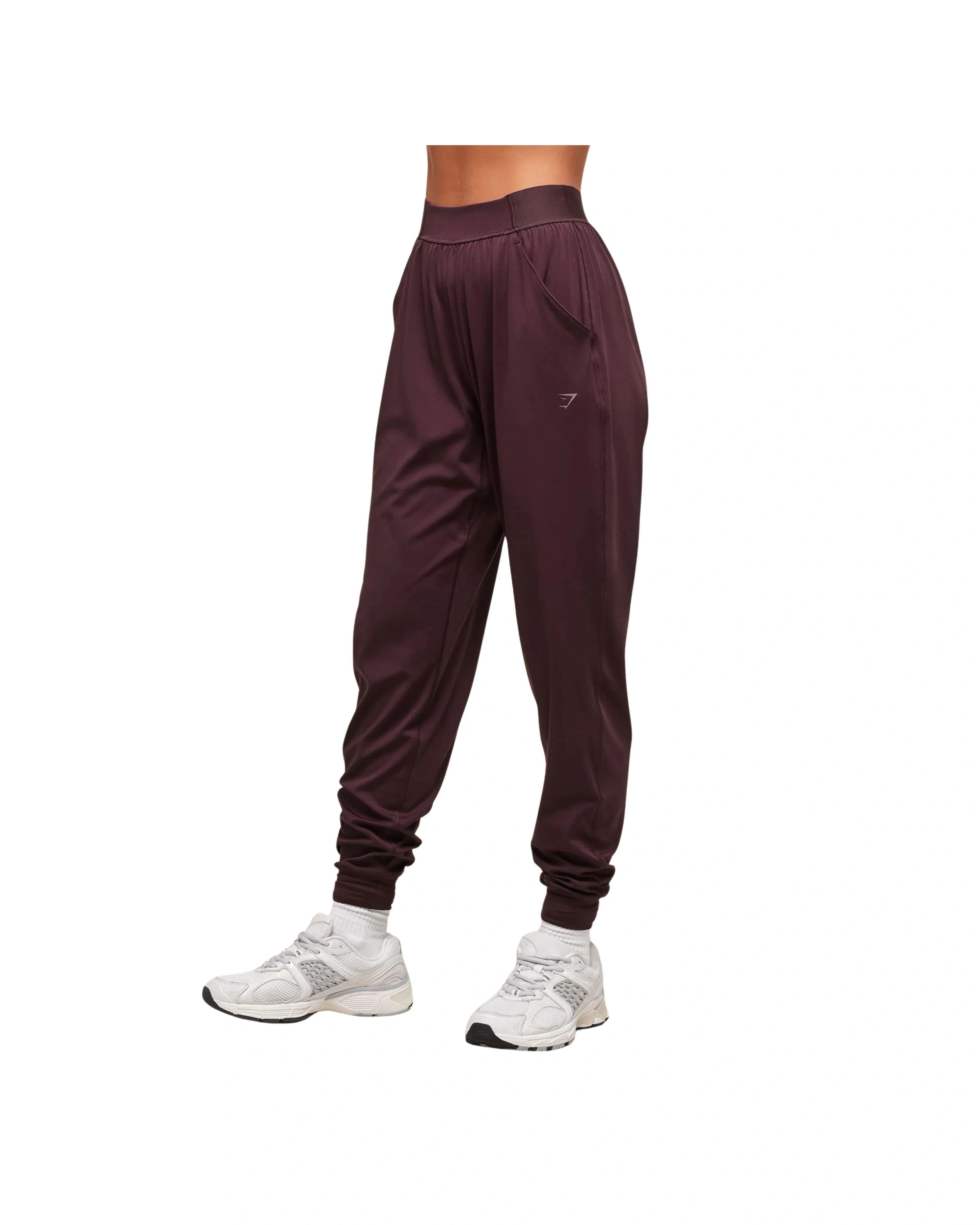 Gymshark Covered Joggers Cherry Purple - HypeFly India View 4