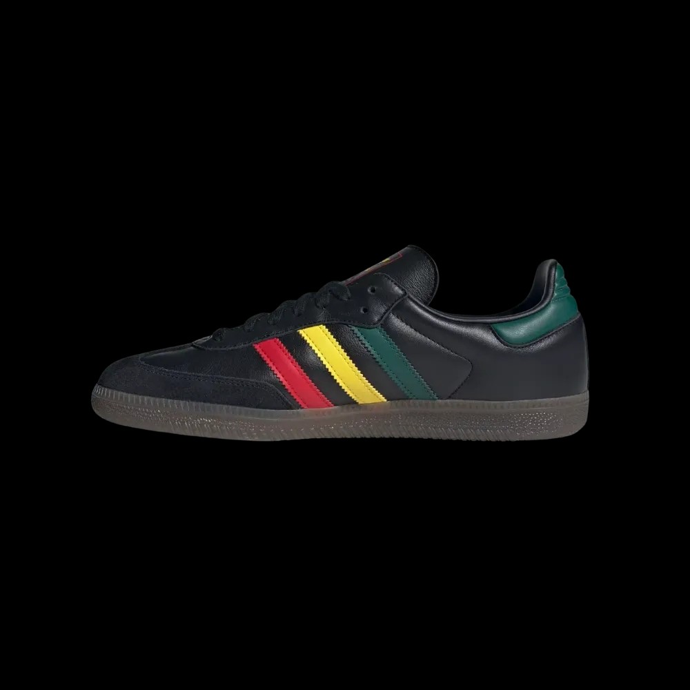 Adidas Samba OG 'Rasta - Black' - HypeFly India View 2