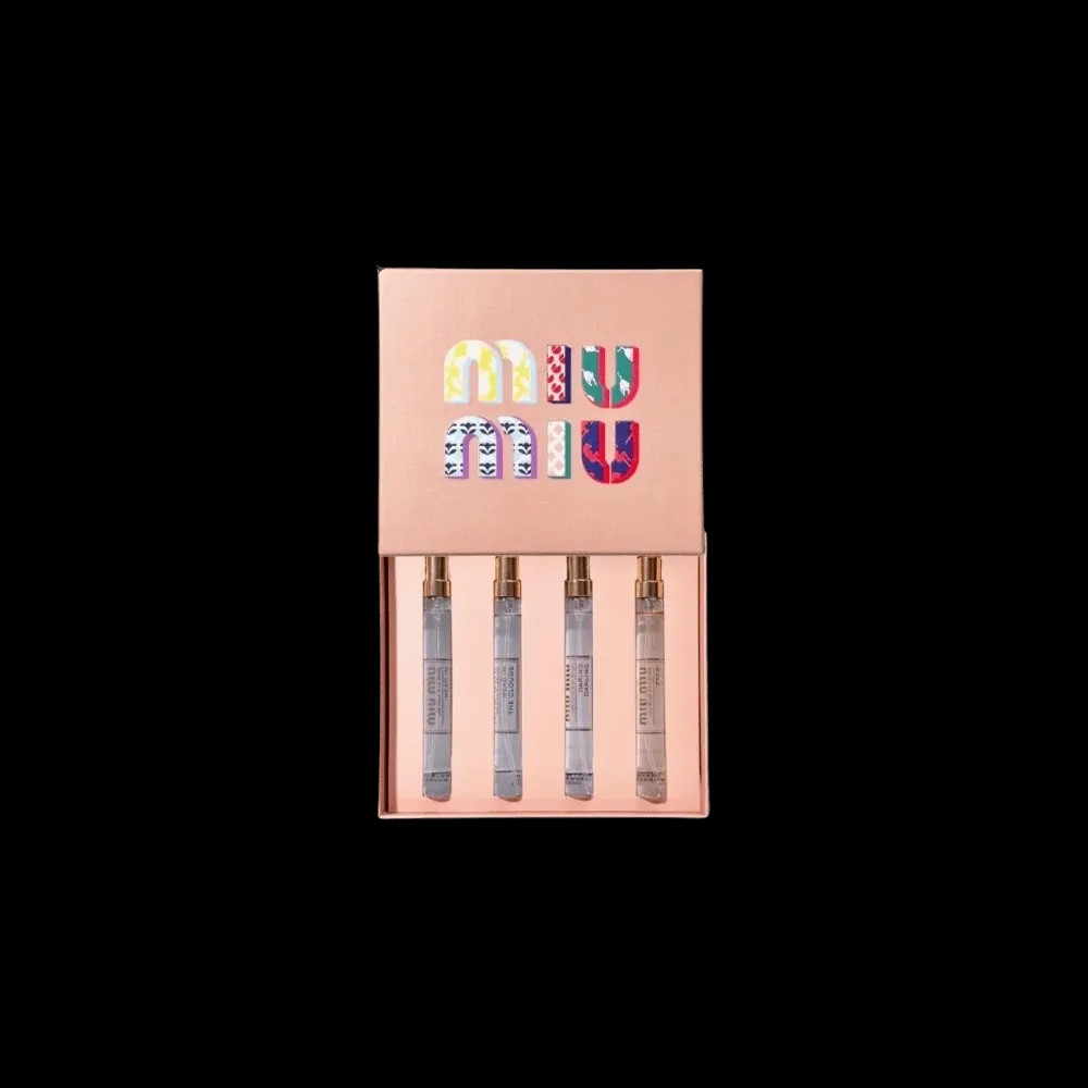 Miu Miu Perfume Four-Piece Gift Set Eau de Toilette (EDT) 10ml x 4 - HypeFly India View 1