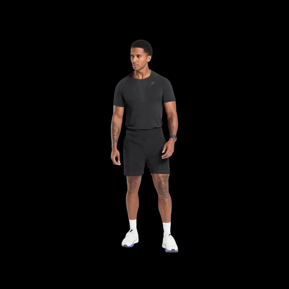 GymShark Tactical 6" Short Black - HypeFly India View 4