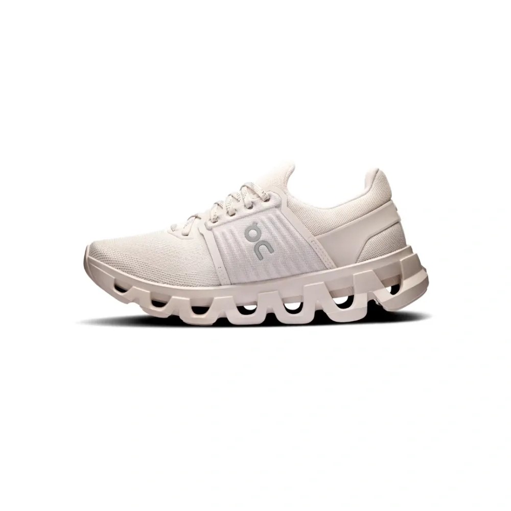 On running Cloudswift 4 AD Sand | Ivory - HypeFly India View 4