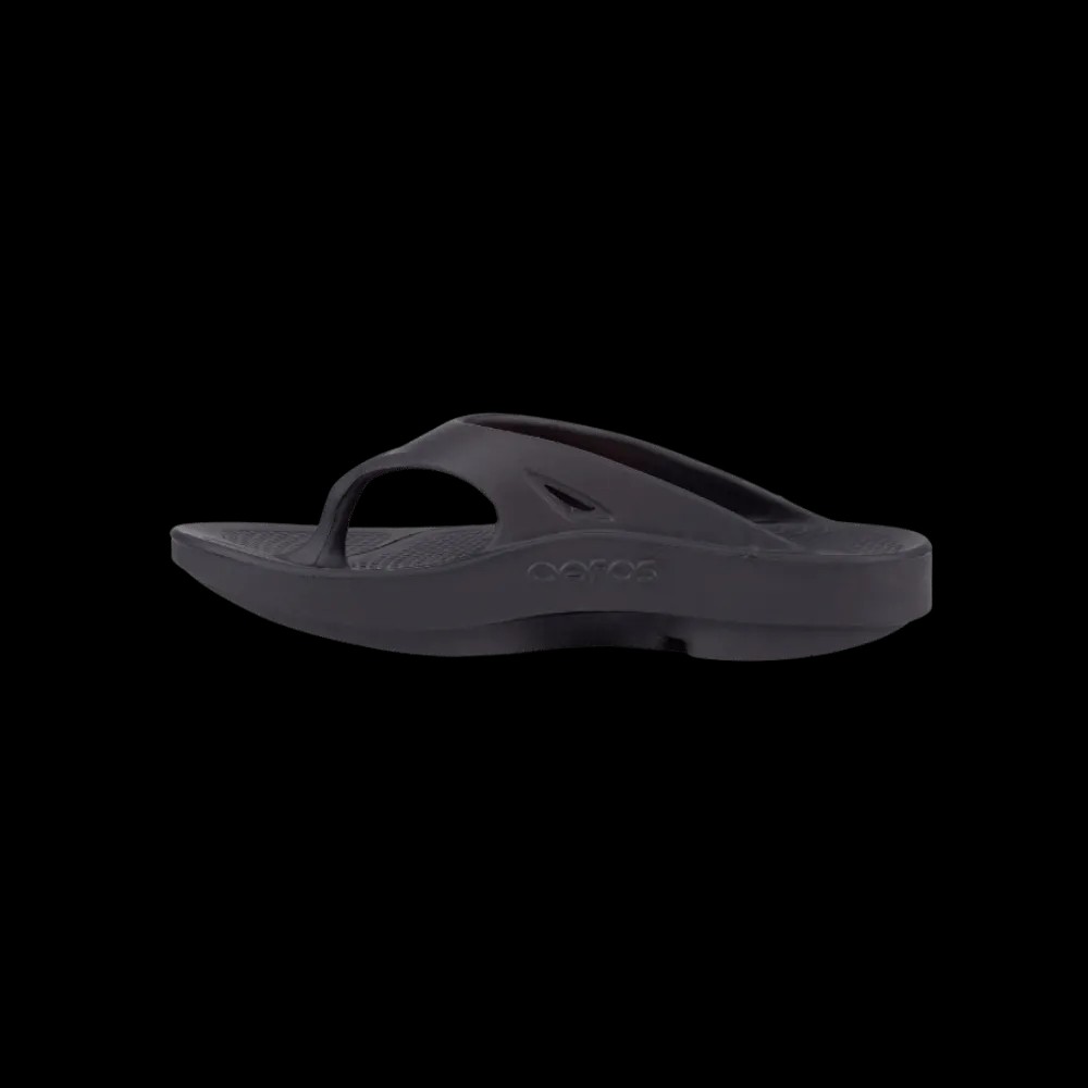 Oofos OOriginal Sandal - Black - HypeFly India View 4