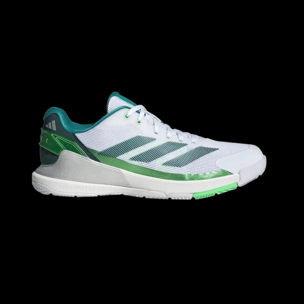 Adidas Crazyquick Padel Cloud White Aurora Ivy Lime Burst - HypeFly India View 1