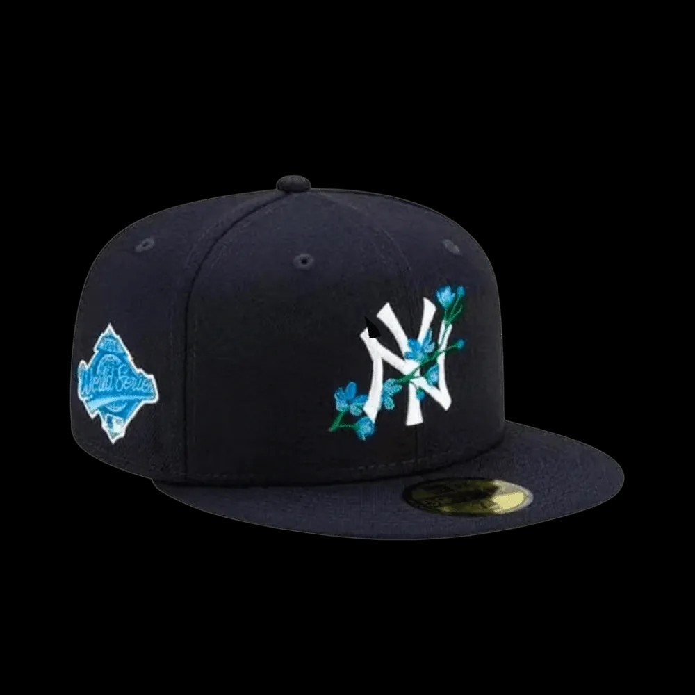 New Era 59Fifty New York Yankees Bloom Fitted Cap - HypeFly India View 1