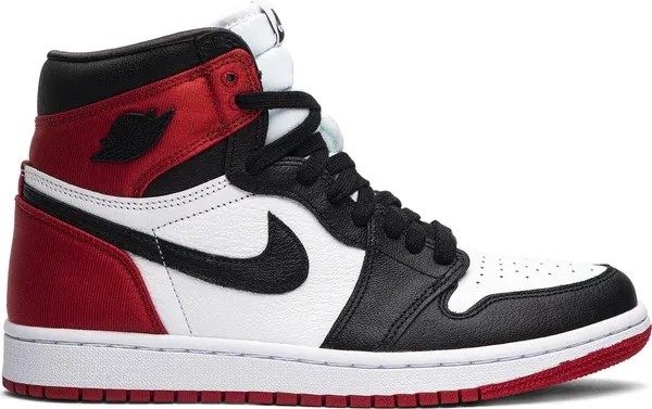 Air Jordan 1 Retro High 'Satin Black Toe' - HypeFly India View 1