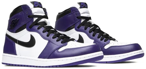 Jordan 1 Retro High Court Purple 1.0 - HypeFly India View 3
