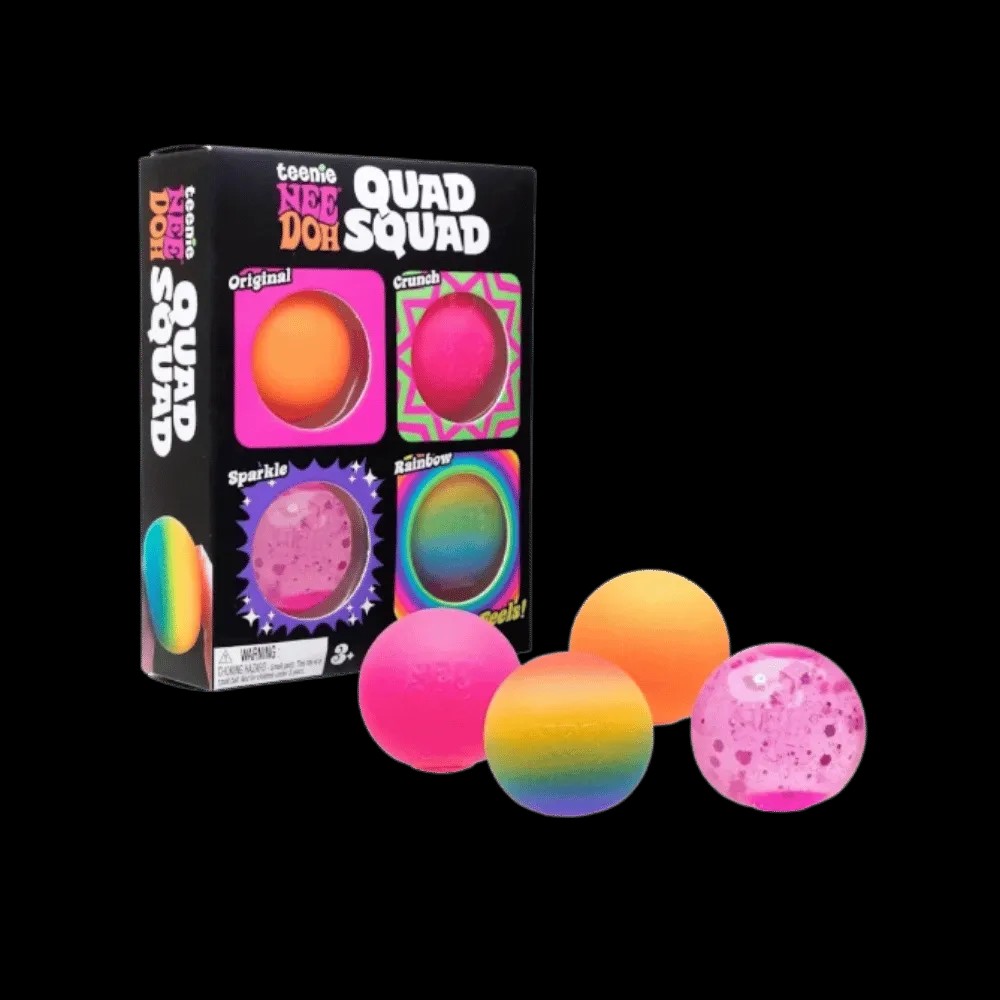 NeeDoh Teenie Quad Squad Squishy Fidget Toy - HypeFly India View 1