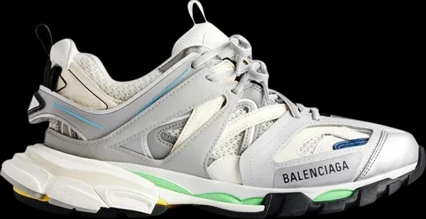 Balenciaga Wmns Track Sneaker 'Grey Blue Green' - HypeFly India View 1